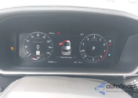 2018 Land Rover Range Rover 5.0L V8 Supercharged z USA, uszkodzony, nr VIN SALGS2RE8JA513682